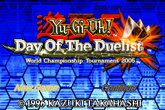Yu-Gi-Oh! - Day of the Duelist - World Championship Tournament 2005 Title Screen
